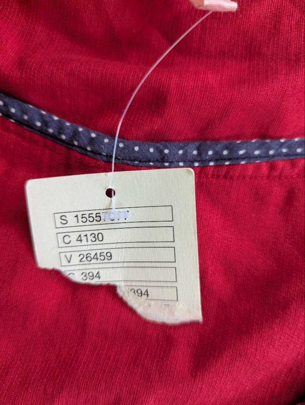 Anthropologie Maeve Red Corduroy Dress Size 10 Romantic Ruffle Whimsigoth Date - Picture 6 of 10